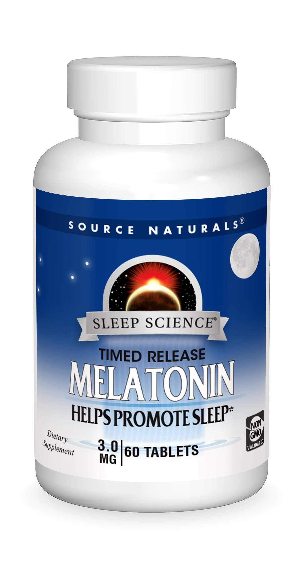 Source Naturals Melatonin Dietary Supplement - 100 Tablets