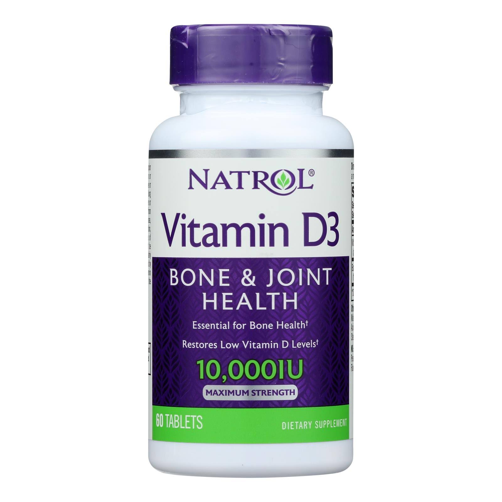 Natrol Vitamin D3 10000iu Maximum Strength