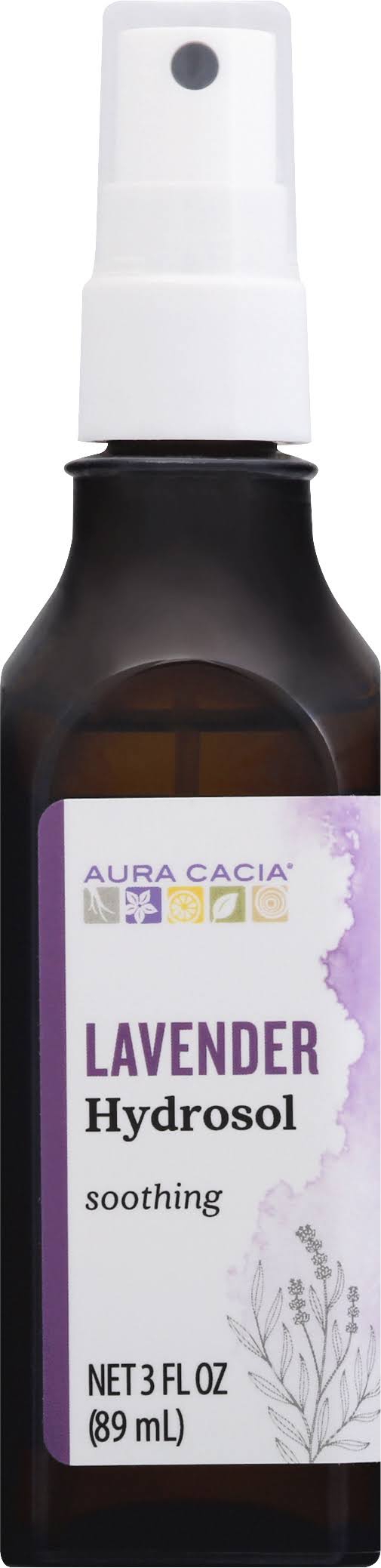 Aura Cacia Hydrosol, Soothing, Lavender - 3 fl oz
