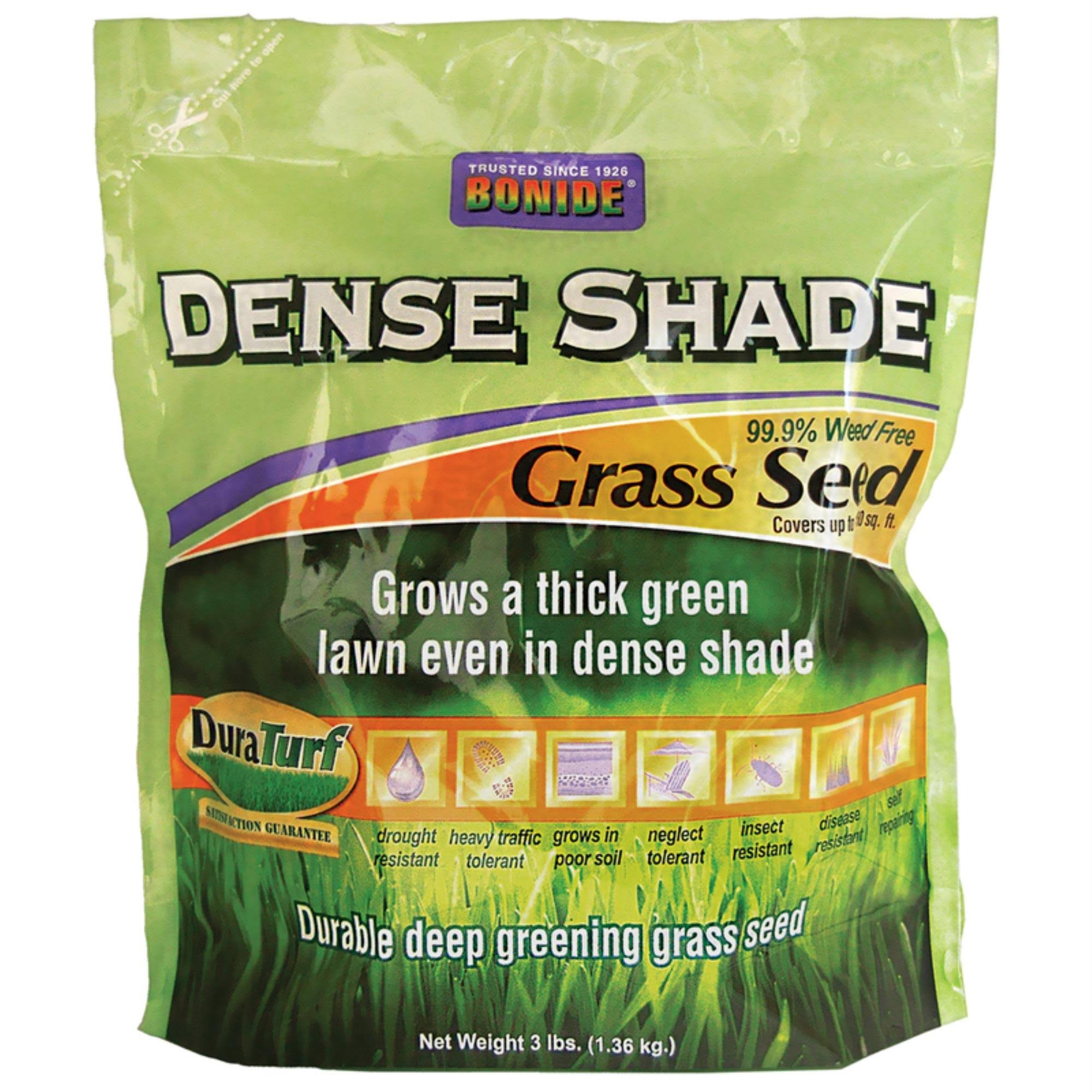 Bonide Dense Shade Grass Seed - 3lb