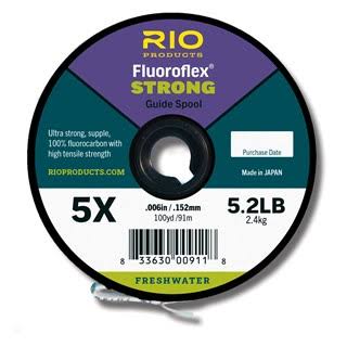 Rio Fluoroflex Strong Tippet - 30yd - 5x