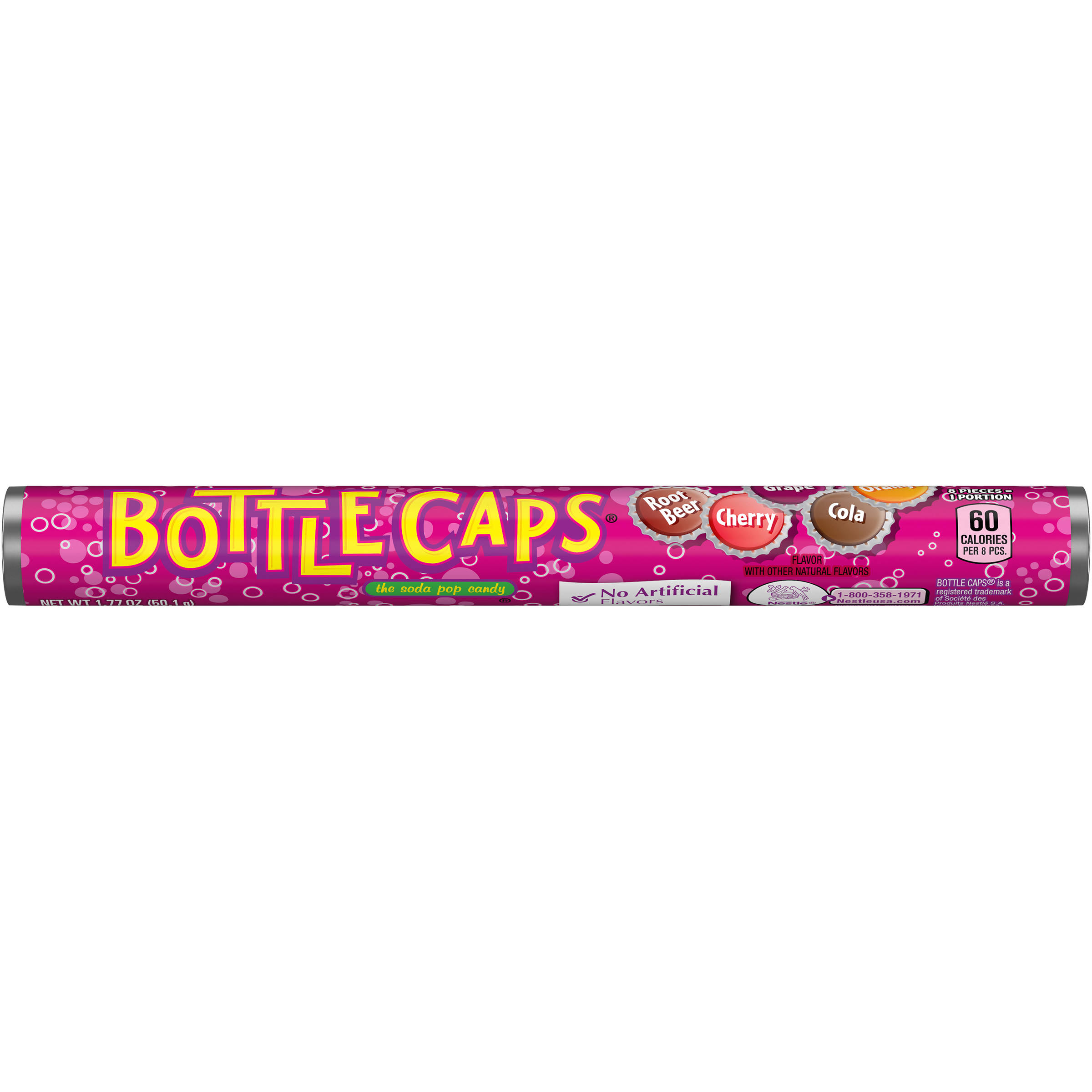 Wonka Bottle Cap Candy Rolls - 1.77oz