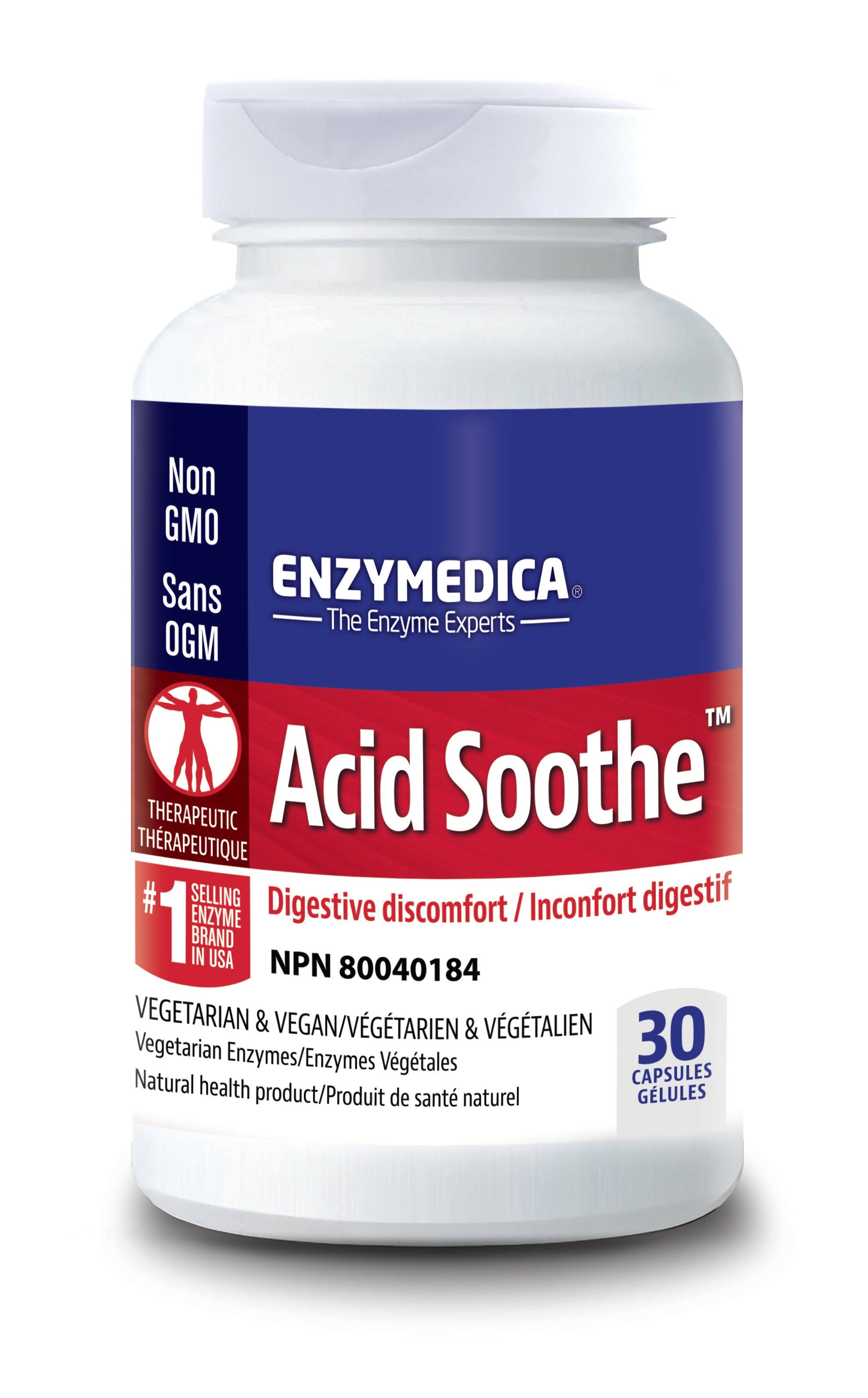 Enzymedica Acid Soothe Capsules