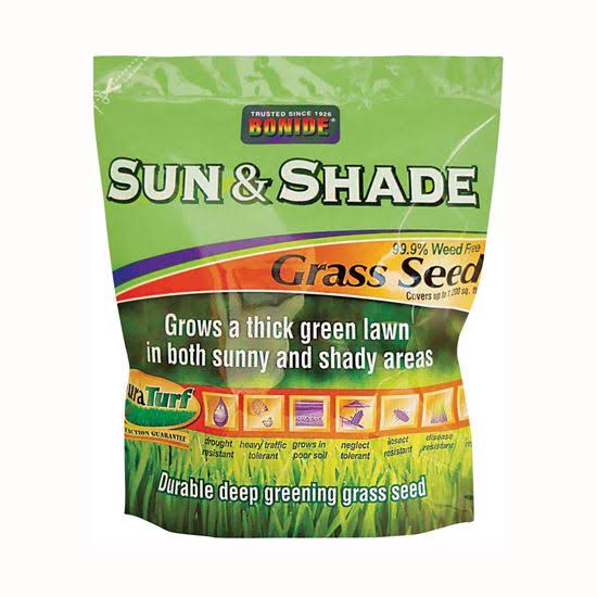 Bonide Products Sun and Shade Grass Seed - 3lb