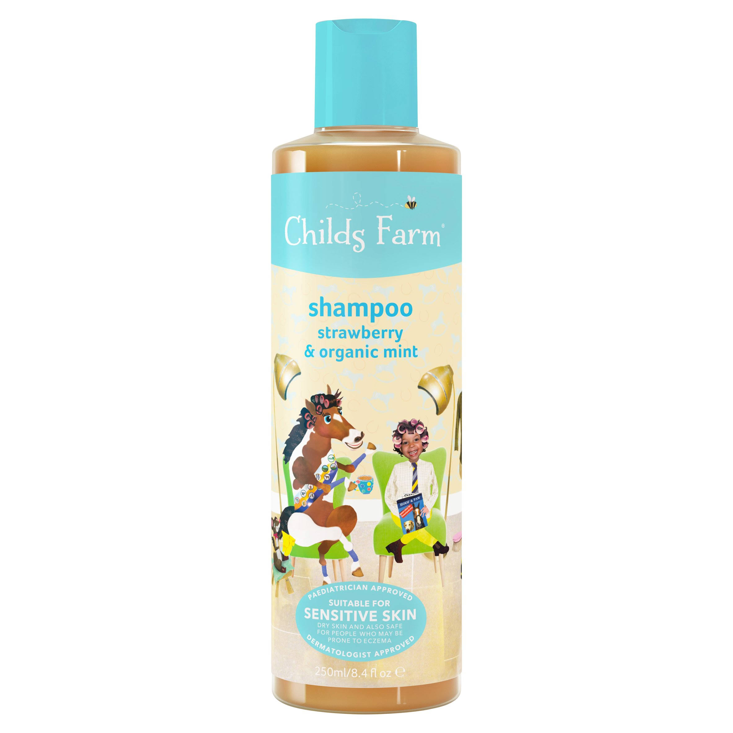 Childs Farm Shampoo - Strawberry & Organic Mint, 250ml