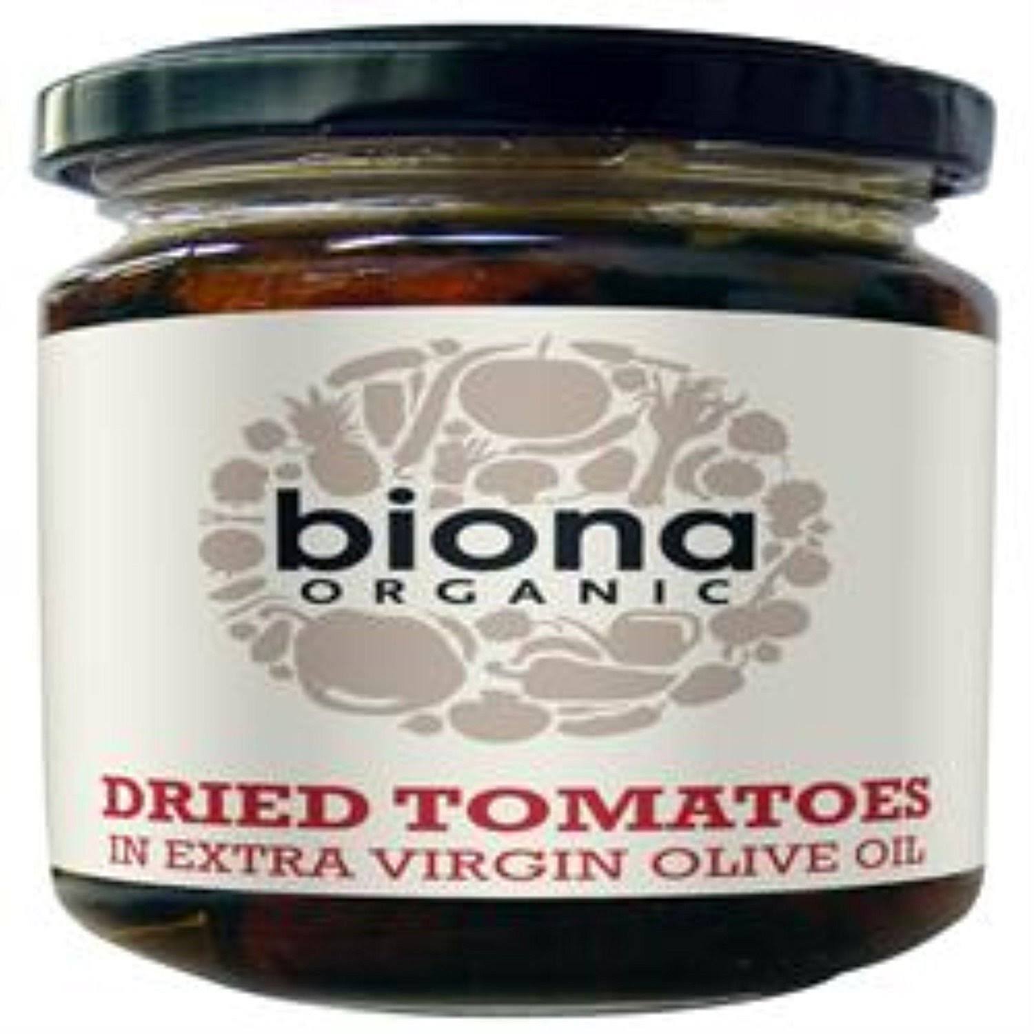 Biona Organic Dried Tomatoes in Extra Virgin Olive Oil 170g