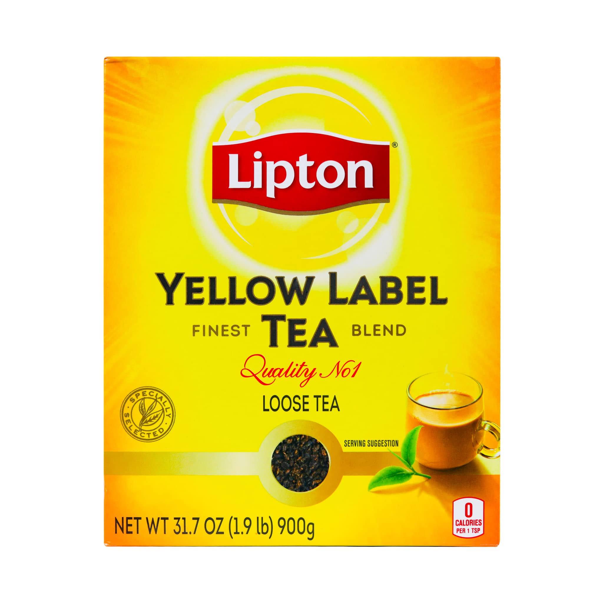 Lipton Yellow Label Loose Tea - Orange Pekoe, 900g