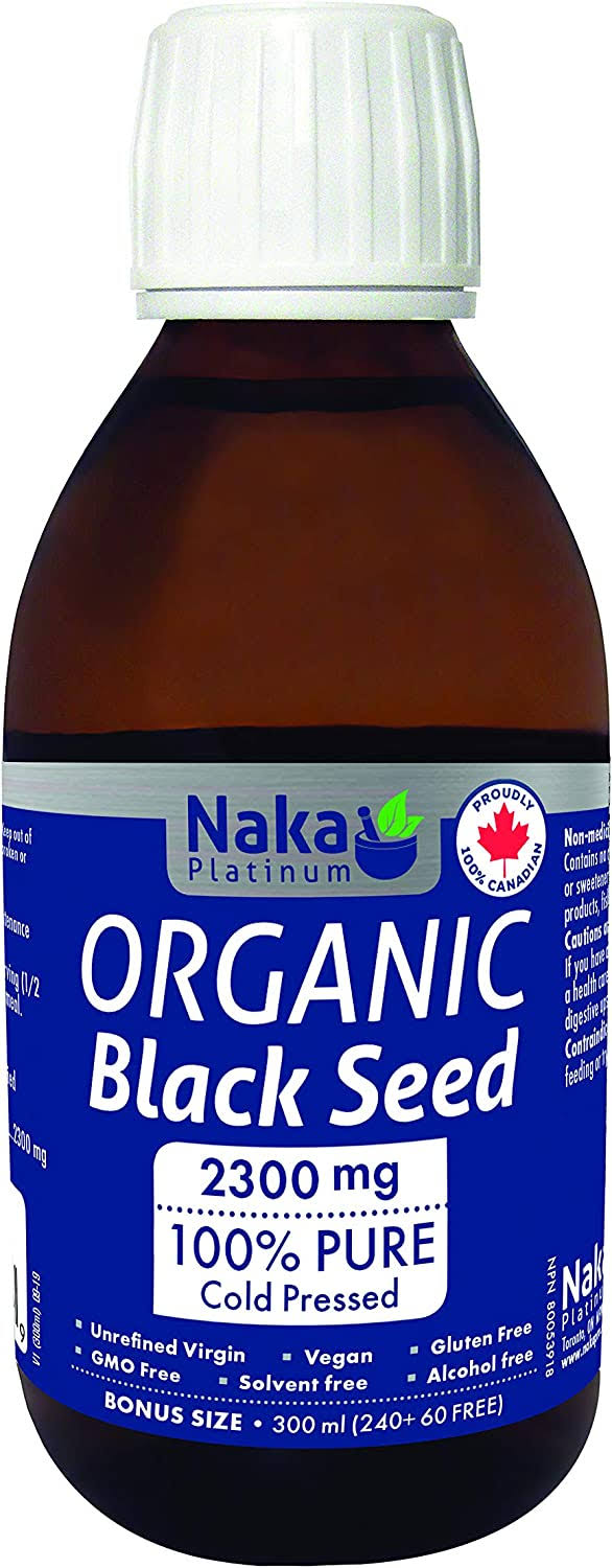 Naka Platinum Organic Black Seed Oil Liquid (125mL | 300mL) 125mL