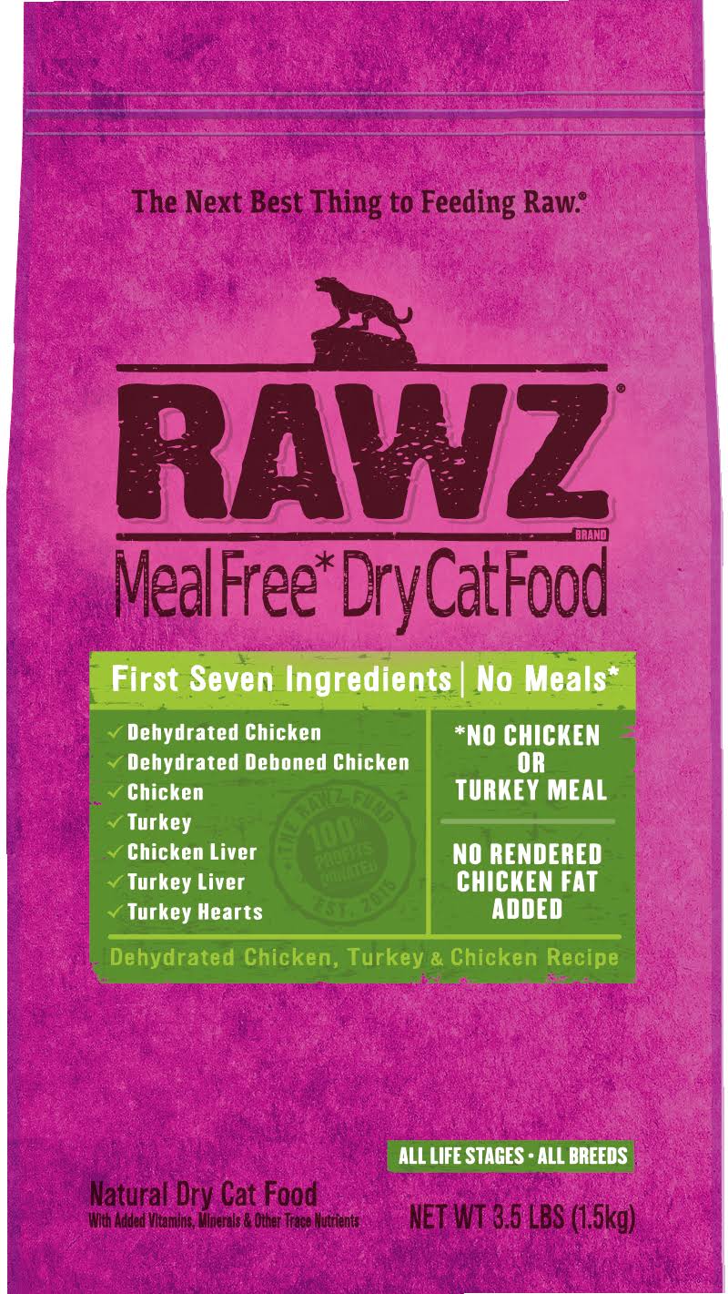Rawz Cat Food - Chicken & Turkey - 7.8 lb