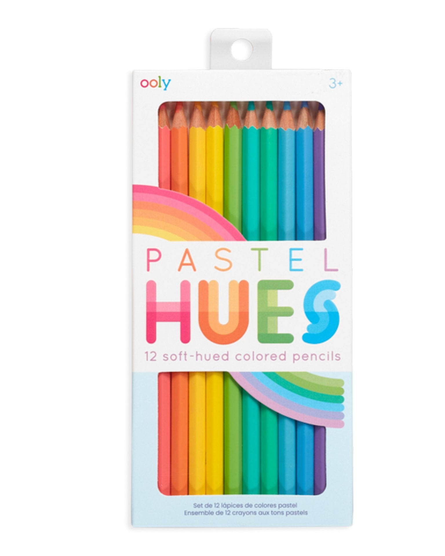 Ooly Pastel Hues Colored Pencils - Set of 12 One-Size