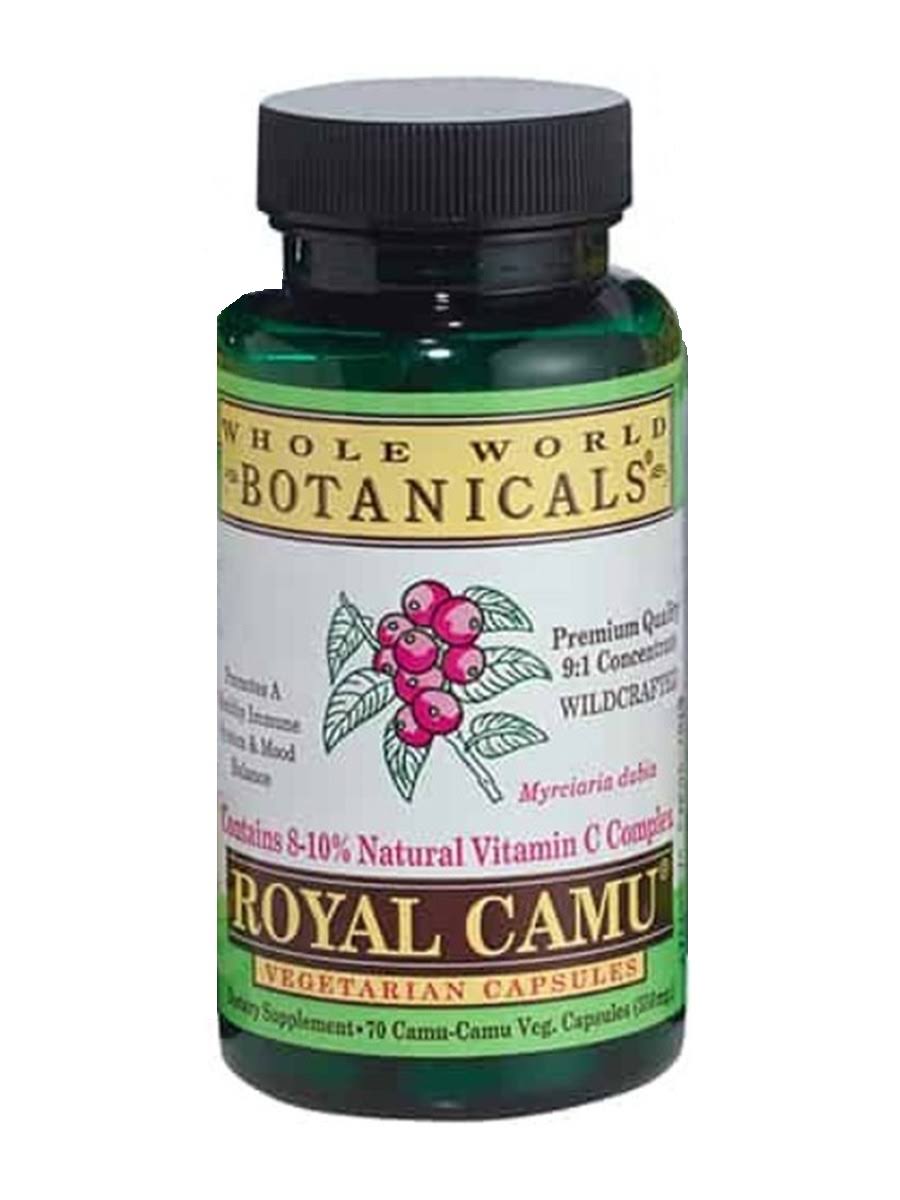 Whole World Botanicals Royal Camu Dietary Supplement - 70 Capsules