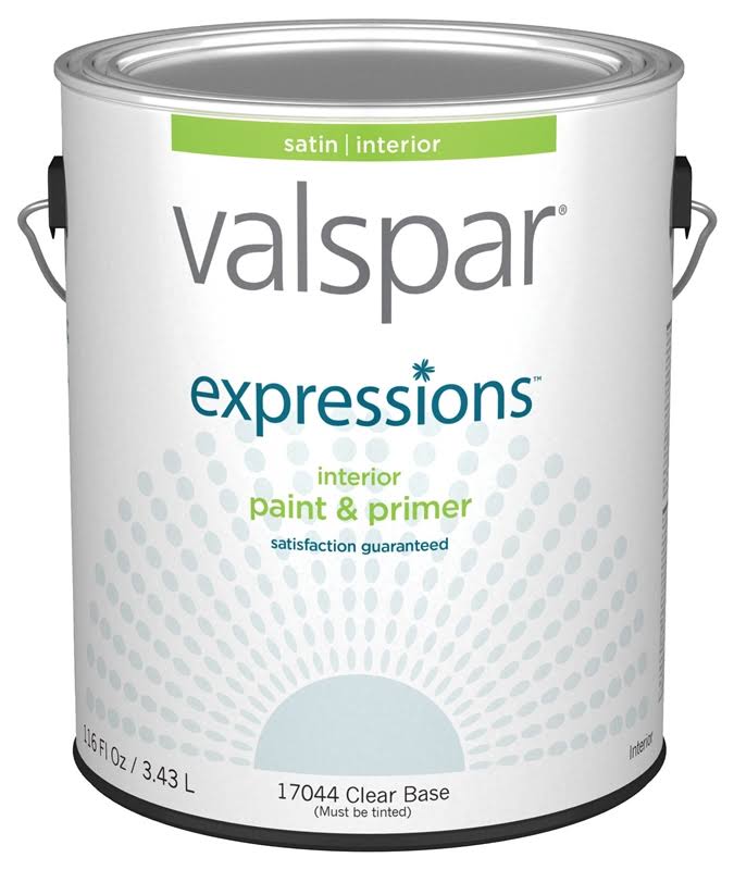 Valspar Paint Expressions Interior Paint and Primer - Satin, 1gal