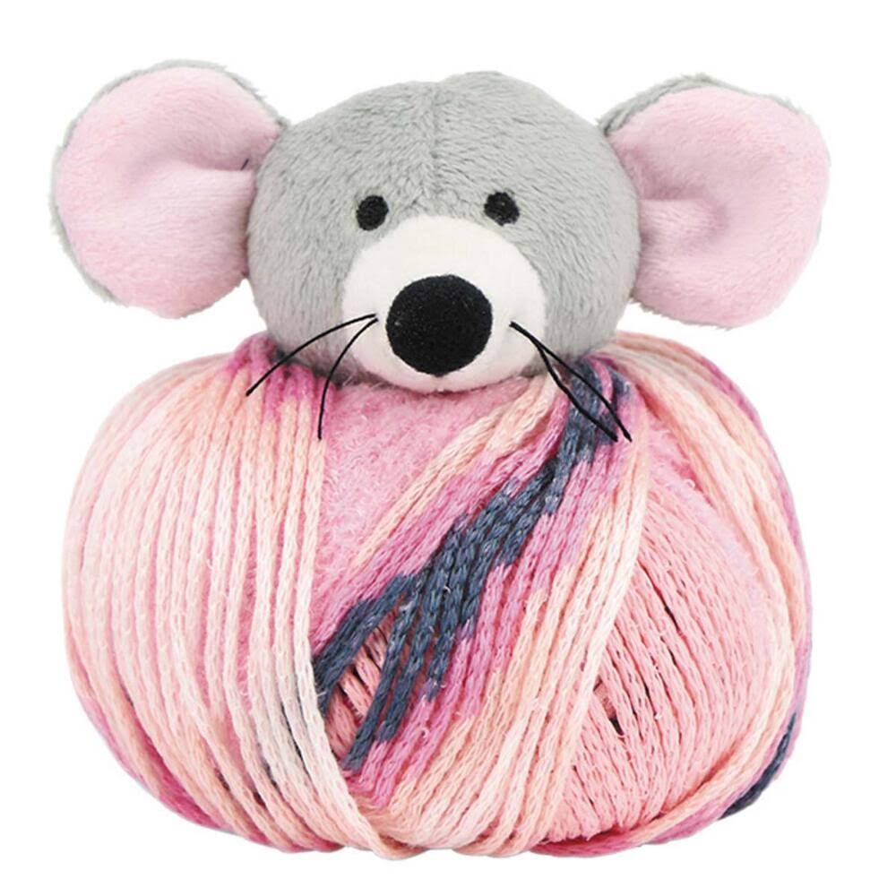 DMC Yarn Kit Top This Glow In the Dark Mouse