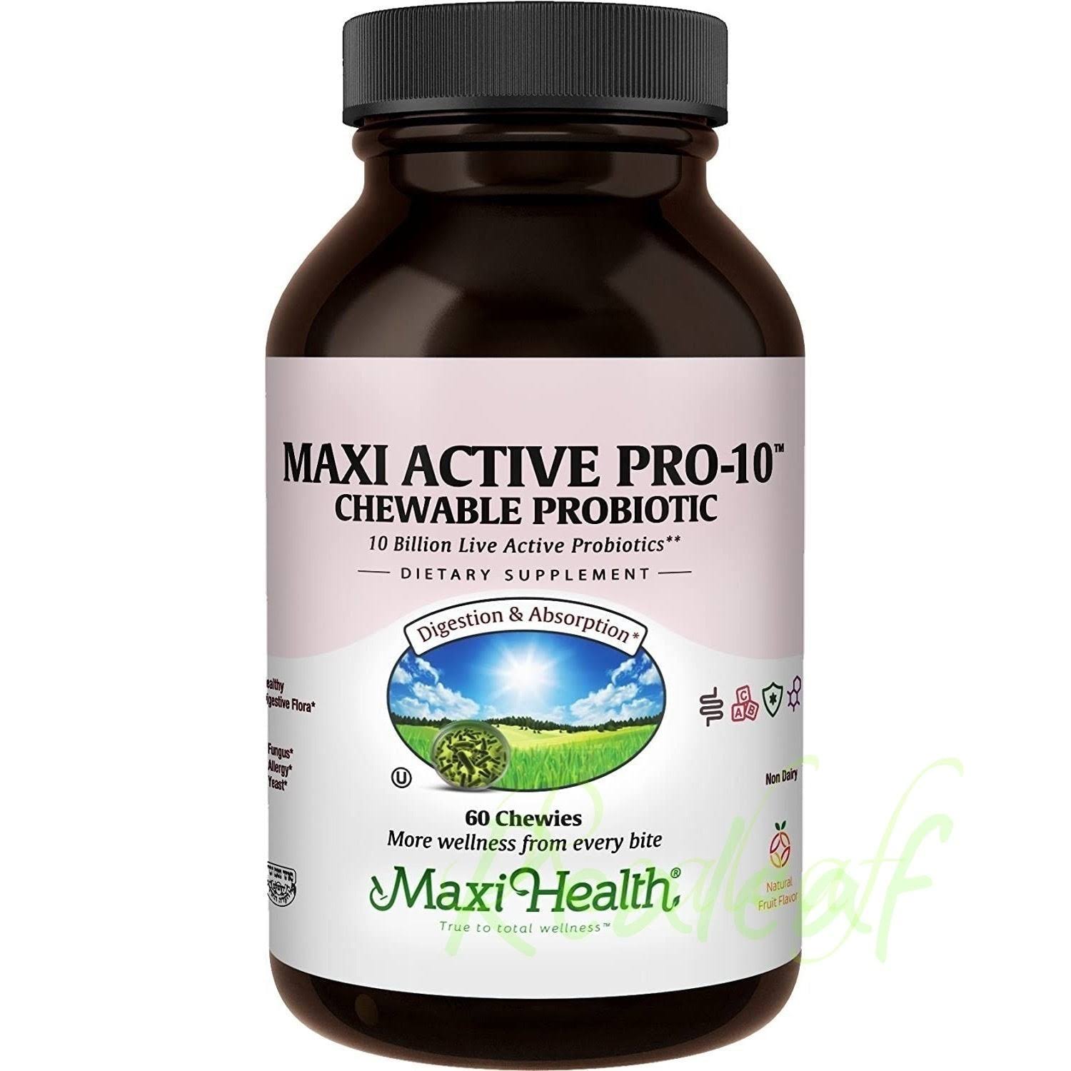 Maxi Health Active Pro-10 Supplement - 60 Chewies