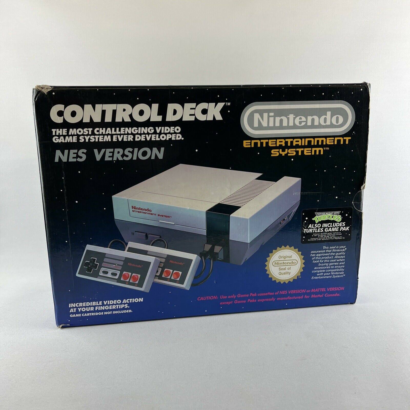 Nintendo NES Console. Nintendo. Grey. Video Game Consoles. 0045496610029.