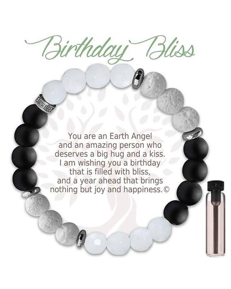 Earth Angel Birthday Bliss Aromatherapy Beaded Bracelet