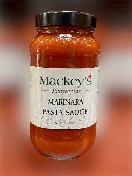 Mackey's Preserves, Marinara Pasta Sauce, 24 oz