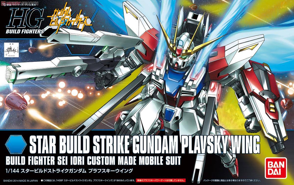 Bandai Hobby Gundam High Grade Build Fighters Plavsky Wing Model Kit - Scale 1:144