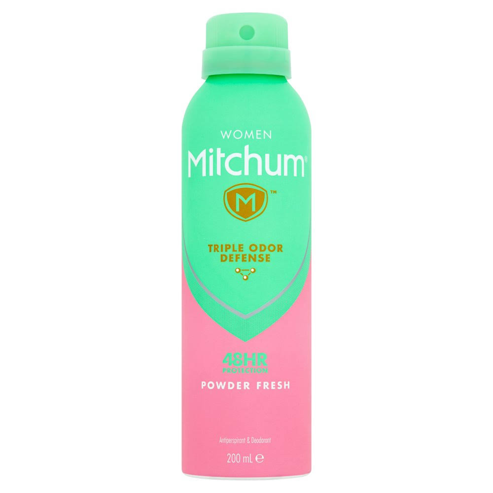 Mitchum Women 48hr Protection Antiperspirant Deodorant Spray - Powder Fresh, 200ml