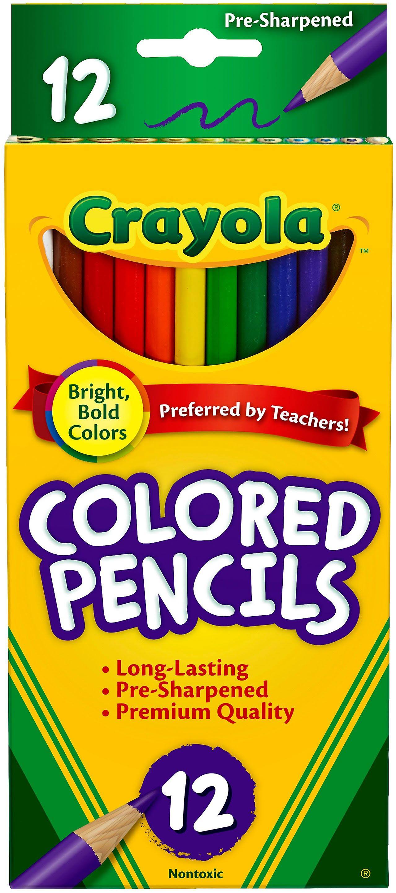 Crayola Colored Pencils - 12 Pencils