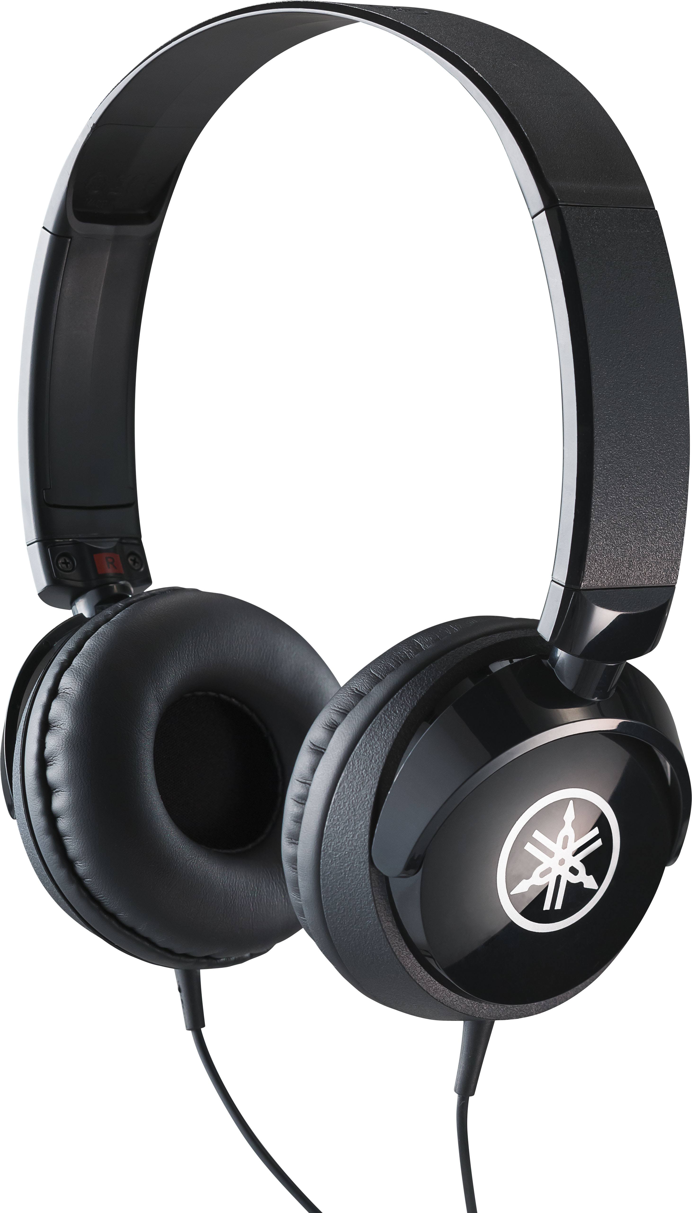 Yamaha HPH-50B Compact Closed-Back Headphones - Black