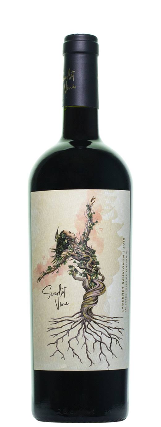 Scarlet Vine Cabernet Sauvignon, Selected Hillside Vineyards - 750 ml