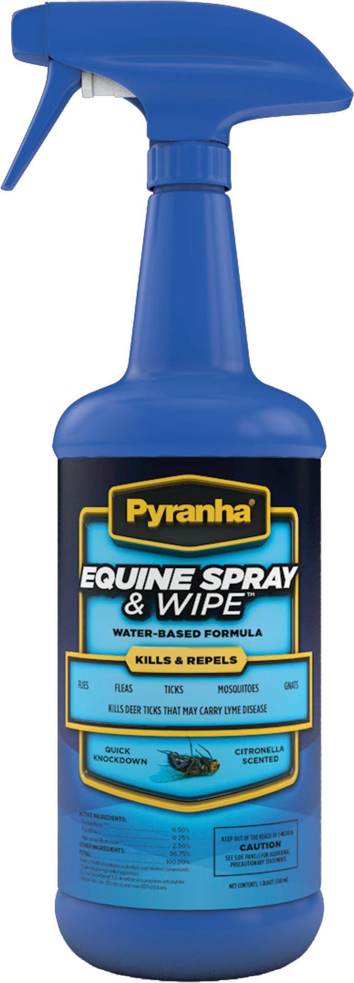Pyranha Equire Spray & Wipe Insect Repellent