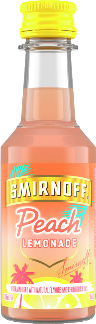 Smirnoff - Peach Lemonade Vodka 50ml (50ml)