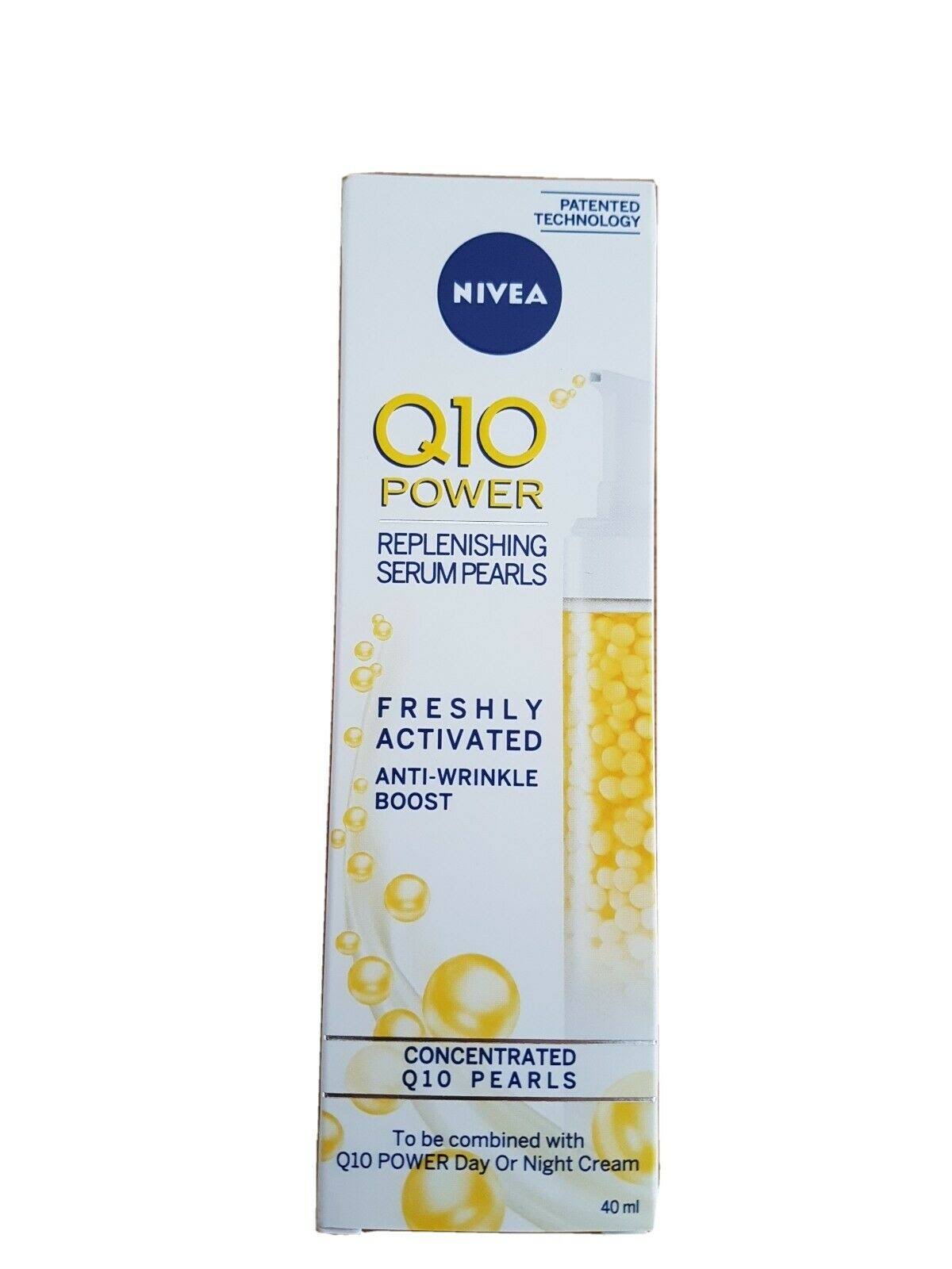 NIVEA Q10 Power Anti-Wrinkle and Firming Replenishing Serum Pearls - 40ml