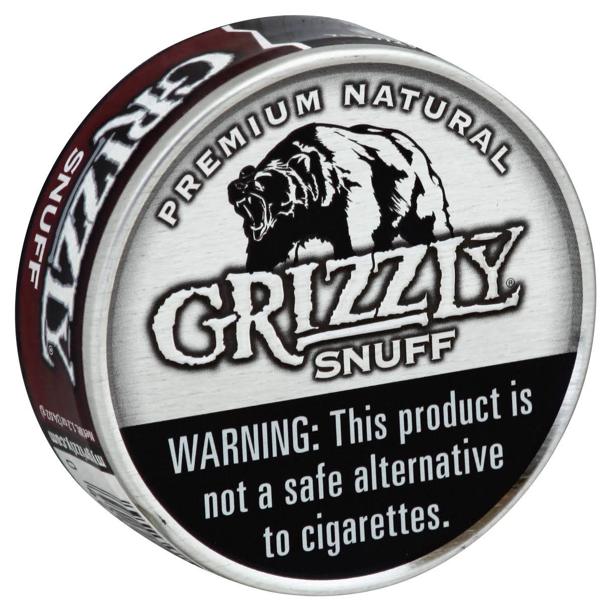 Grizzly Snuff, Moist, Premium Natural - 1.2 oz