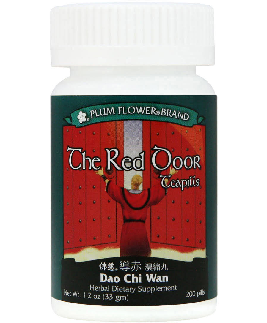 Red Door Teapills (Dao Chi Wan), 200 ct, Plum Flower