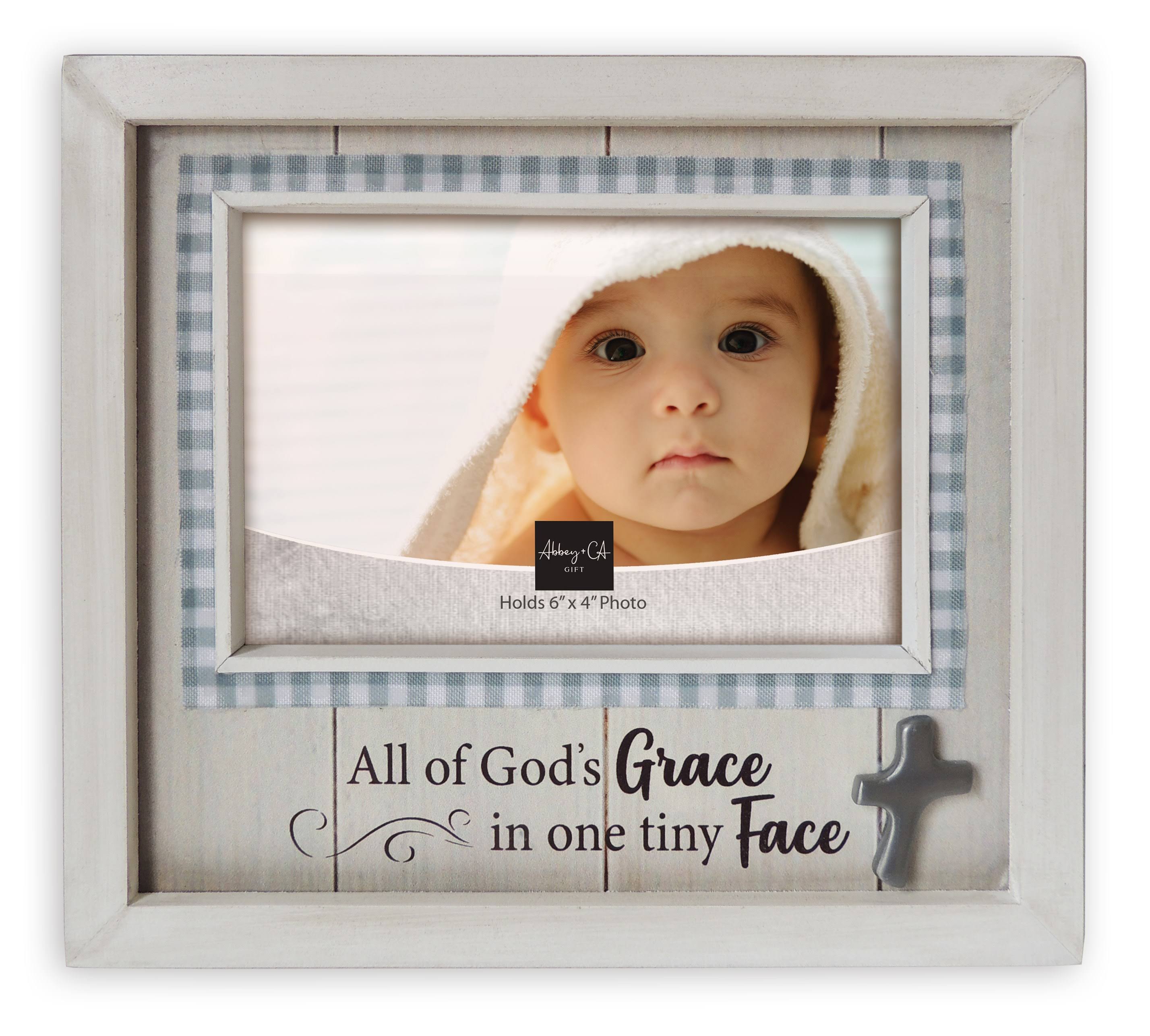 God's Grace Baby Picture Frame