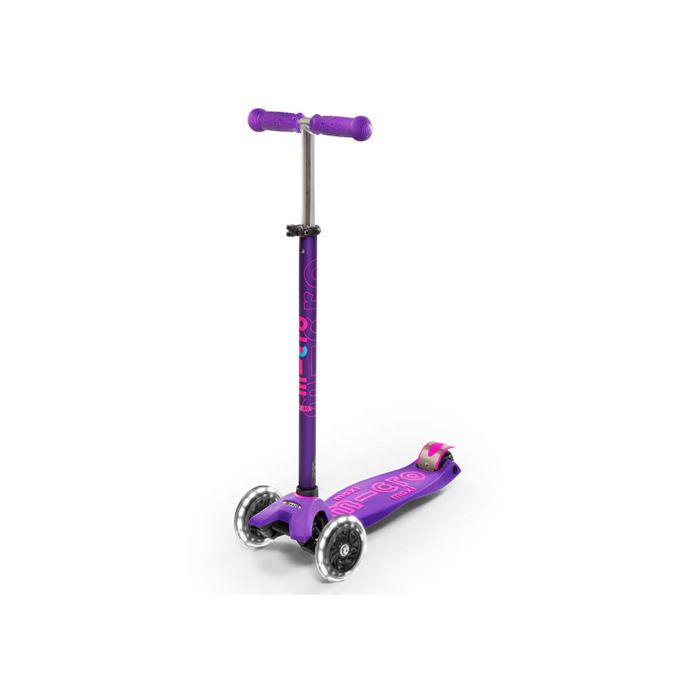 Maxi Micro Led Deluxe Scooter - Purple