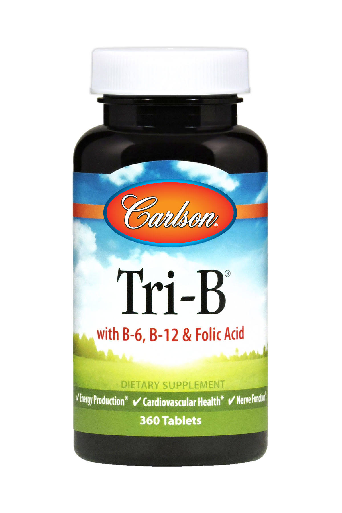 Carlson Labs Tri B Supplements - 360ct