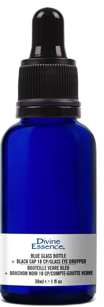 Divine Essence Bl. Glass Bottle 30ml + GL. Dropper | Vitarock