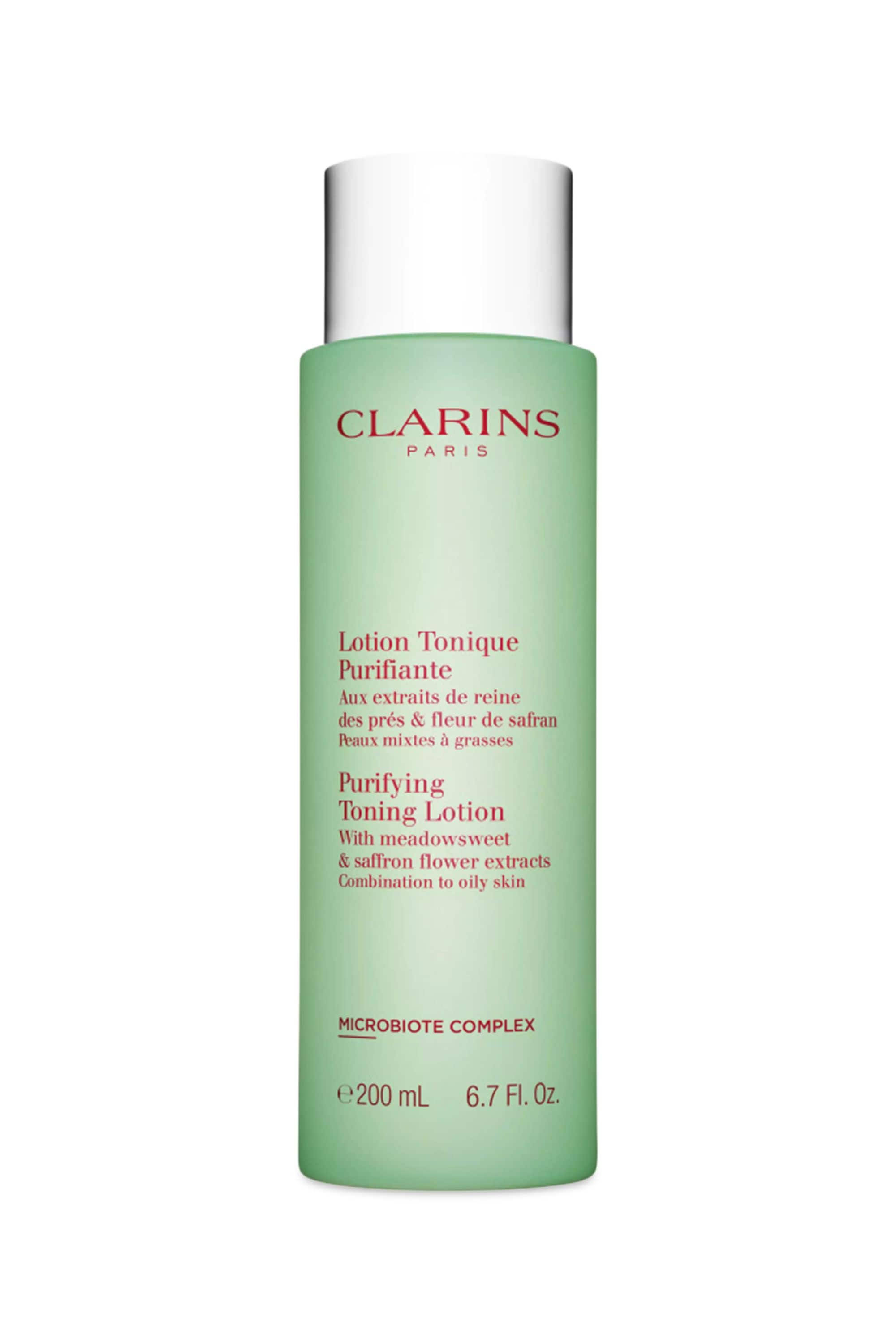 Clarins Purifying Toning Lotion With Meadowsweet & Saffron Flower Extracts - Combination to Oily Skin 400ml