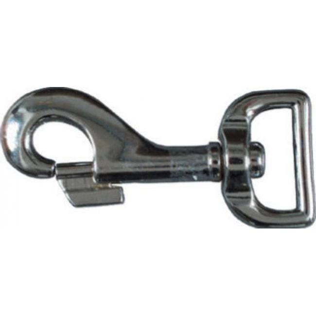 National Hardware 3031bc Double Bolt Snap - Nickel