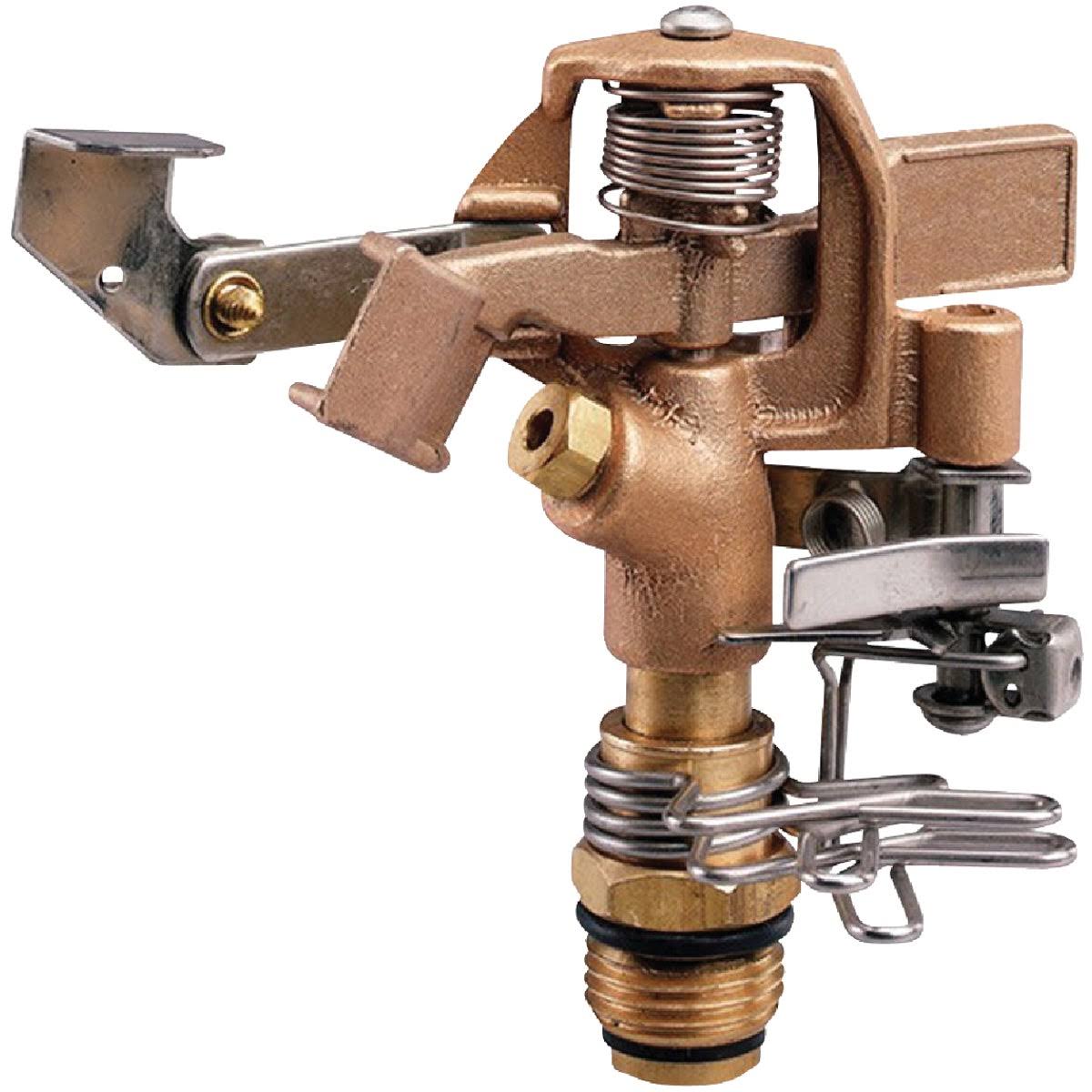 Orbit Adjustable 55032 Impact Sprinkler Head - 1/2", Brass
