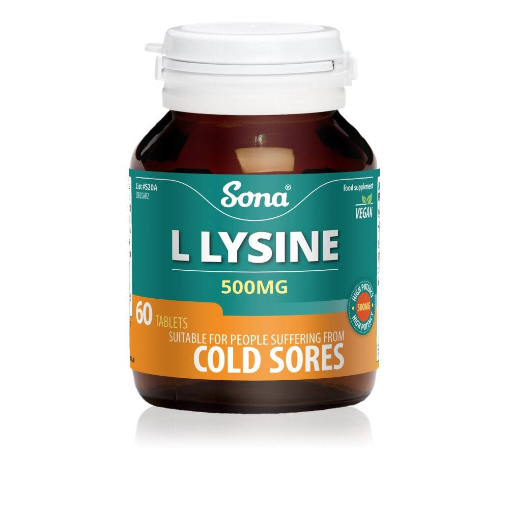 Sona L-lysine Supplement - 60ct
