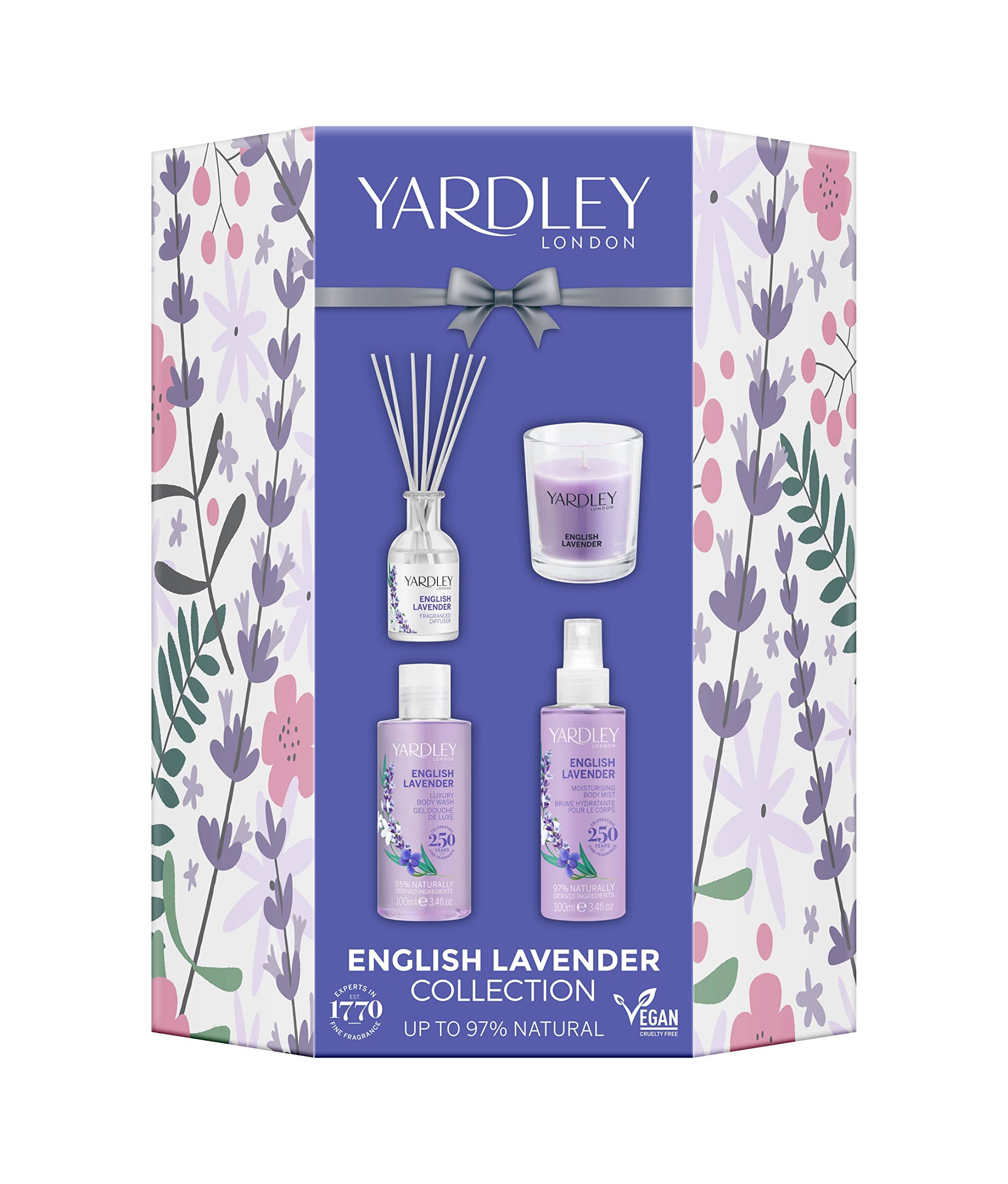 Yardley English Lavender Body & Home Collection Gift Set