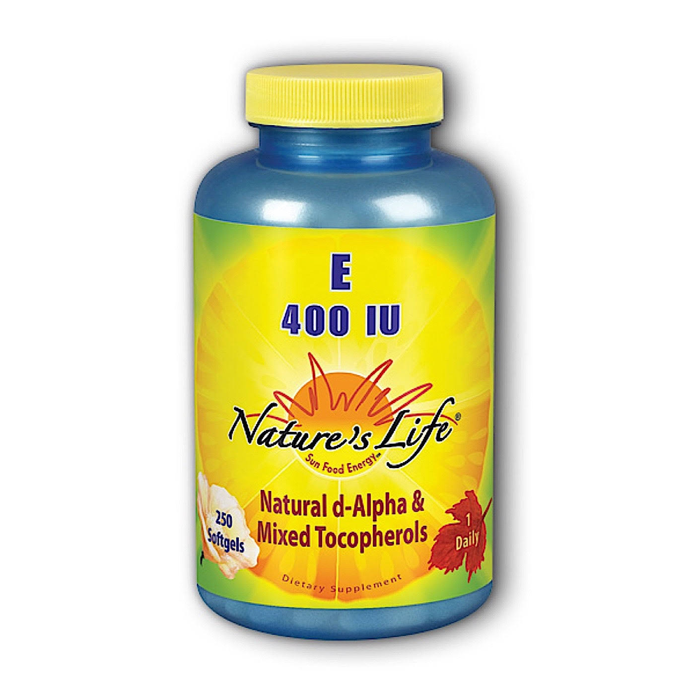 Natures Life Vitamin E Dietary Supplement - 400iu, 250ct