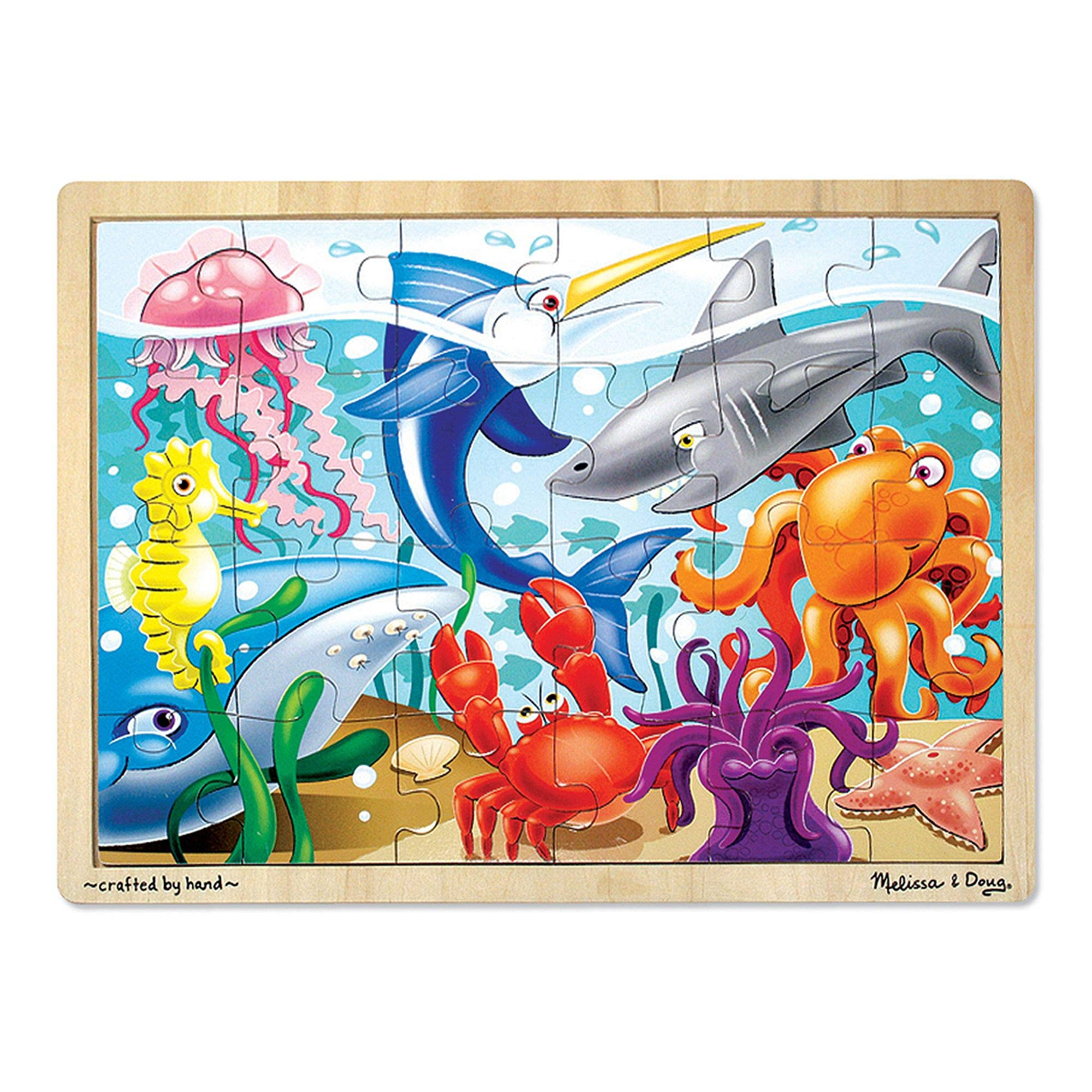 Melissa and Doug Under the Sea Jigsaw Puzzle - 24pc