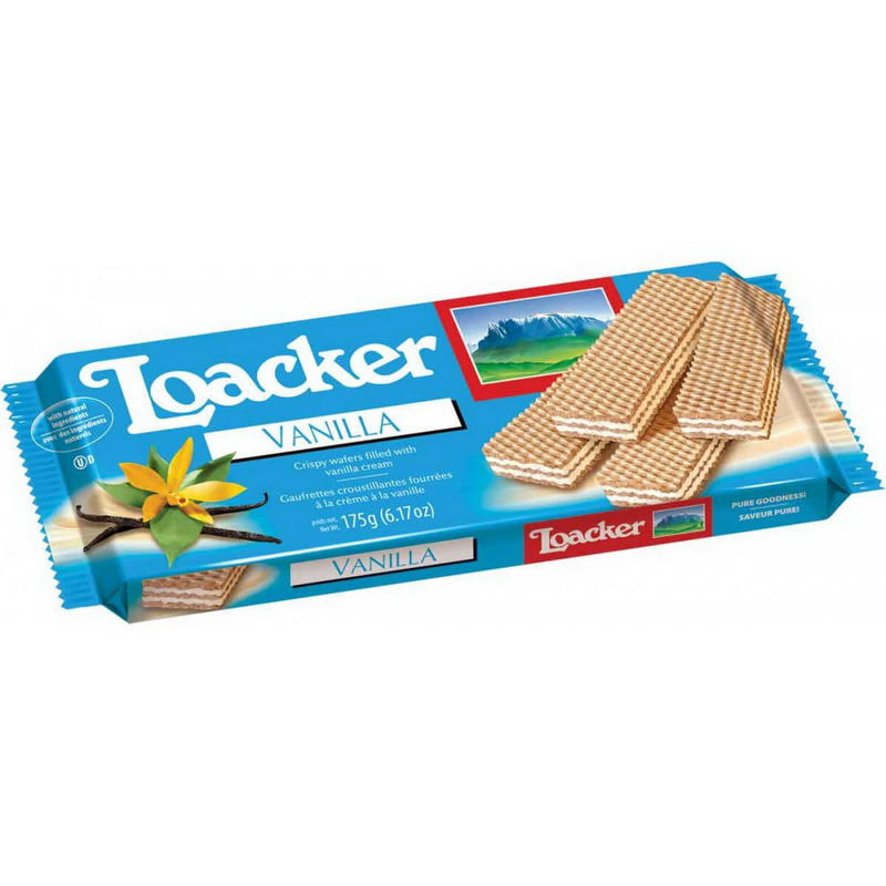 Loacker Wafers - Vanilla, 6.17oz