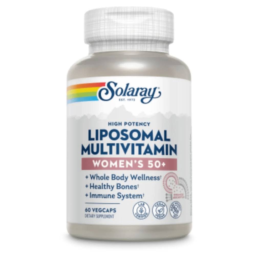 Solaray Women's 50+ Liposomal Multivitamin 60 Vcaps