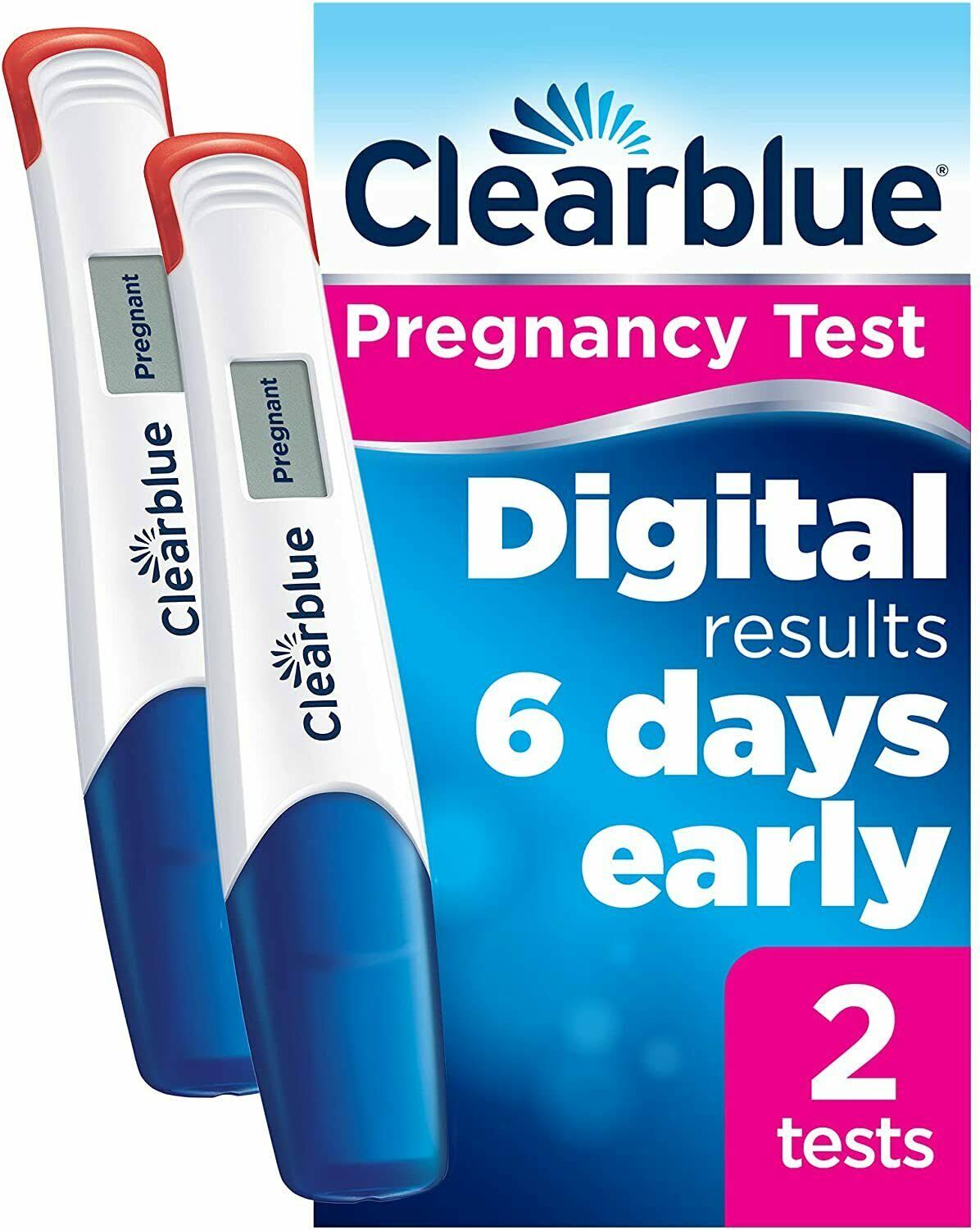 Clearblue Digital Ultra Early Pregnancy Test - 2 Tests