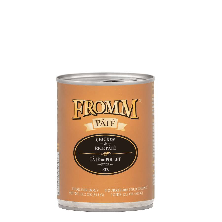 Fromm Gold Dog Chicken & Rice Pate 12.2Oz