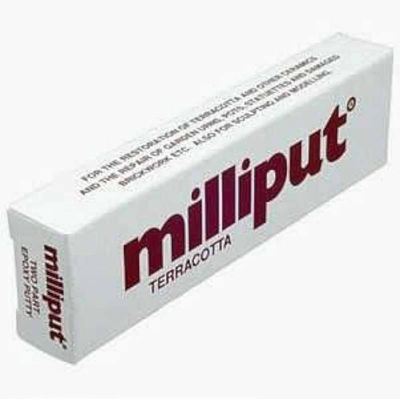 Terracotta Milliput 2 Part Expoxy Resin Putty Filler Model Repair - 4Oz