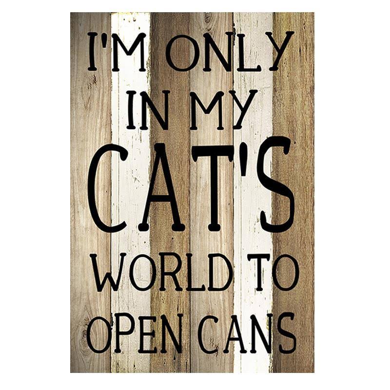 My Cats World Plaque
