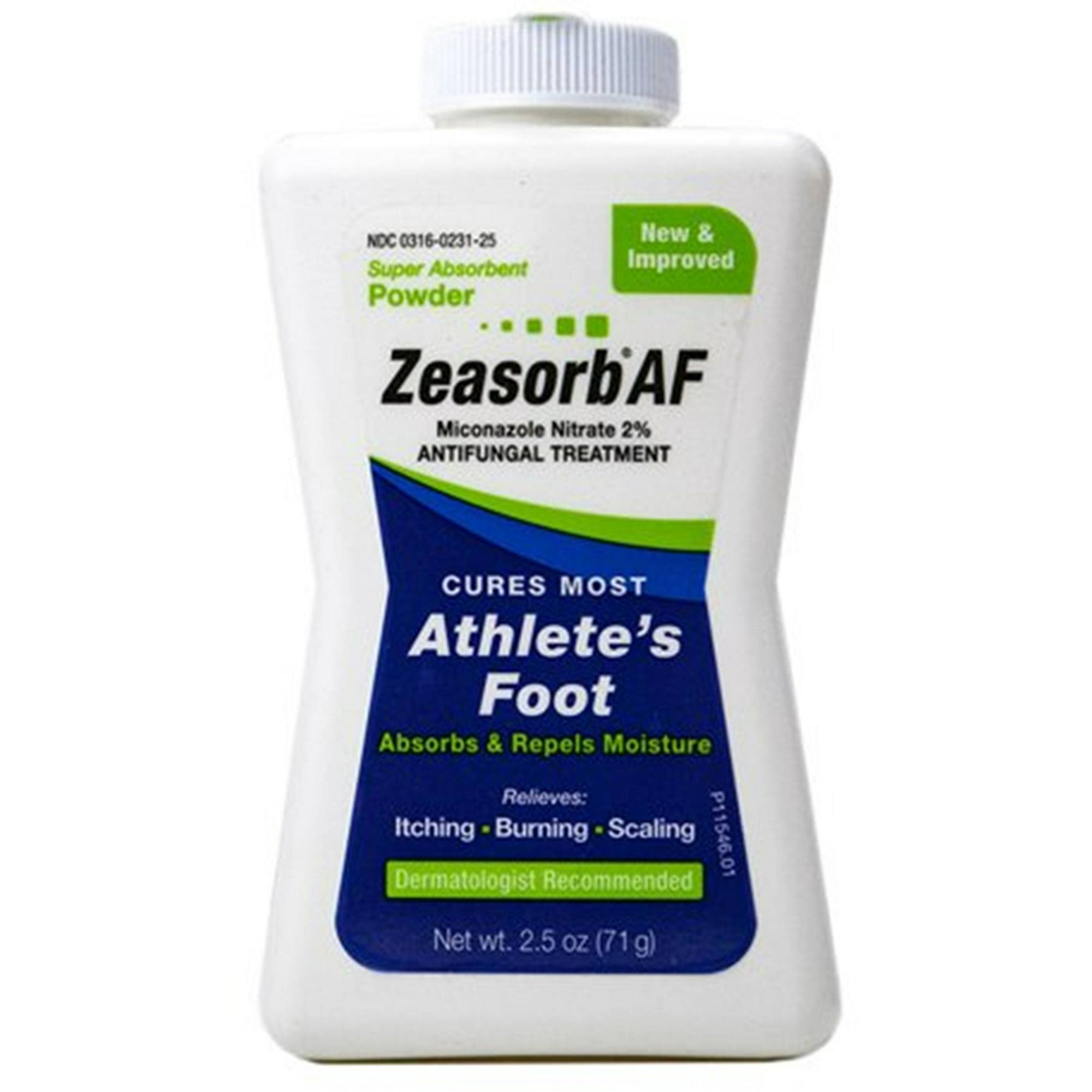 Zeasorb AF Powder 2.5 oz by Zeasorb