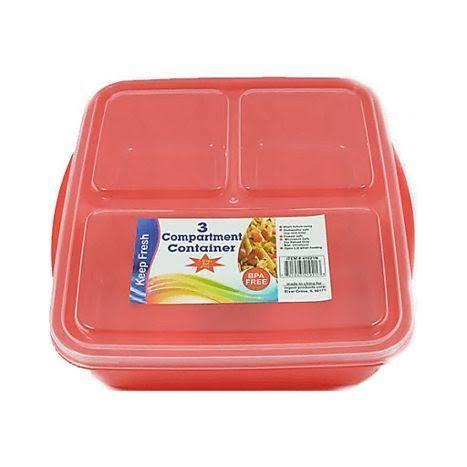 3 compart Food Storage Container - Vashon Thriftway - Delivered by Mercato